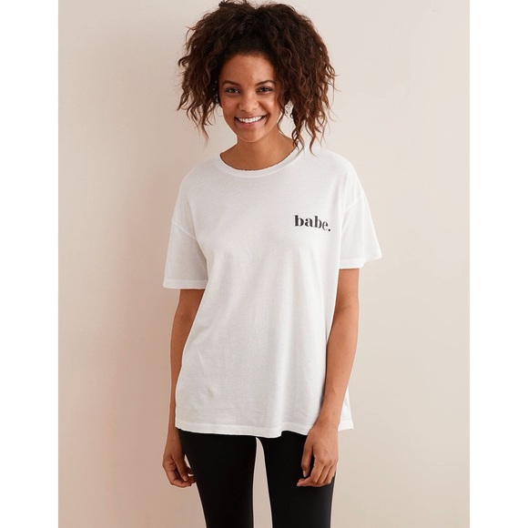 aerie Tops - aerie Real Soft Boyfriend Tee